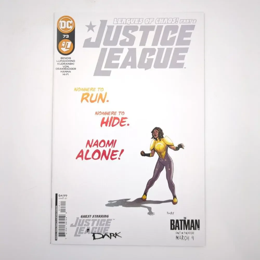 Justice League Comic Lot of 4 Issues #72-75 DC Comics Modern Age New Final Issue